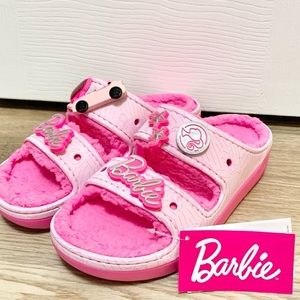 Barbie Crocs Cozzzy Sandal - Womens 7 - Men’s 5 - NEW